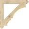 Ekena Millwork Balboa Arts & Crafts Rough Sawn Bracket, Douglas Fir, 4"W x 34"D x 34"H BKT04X34X34BOA03RDF - alternate 4